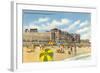 Scarborough State Beach, Narragansett, Rhode Island-null-Framed Art Print