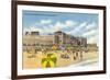 Scarborough State Beach, Narragansett, Rhode Island-null-Framed Premium Giclee Print