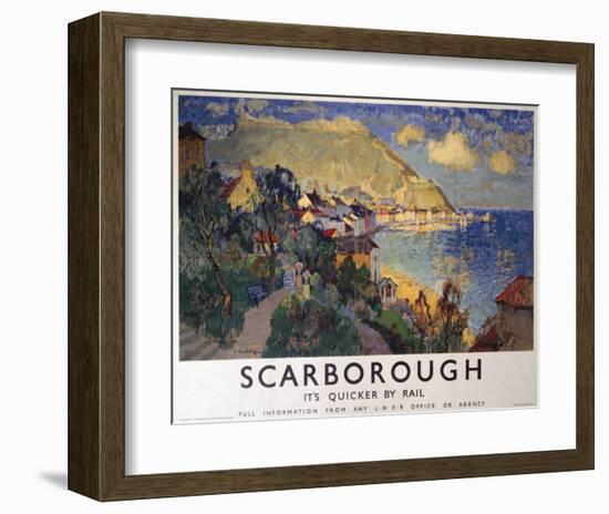 Scarborough-null-Framed Art Print