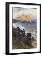 Scarborough-Ernest W Haslehust-Framed Art Print