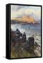 Scarborough-Ernest W Haslehust-Framed Stretched Canvas