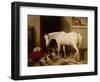 Scarbro, an Old Cover Hack-Edwin Landseer-Framed Giclee Print