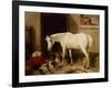 Scarbro, an Old Cover Hack-Edwin Landseer-Framed Giclee Print