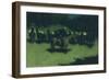 Scare in a Pack Train, 1908-Frederic Remington-Framed Giclee Print