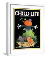 Scarecrow - Child Life, October 1931-Keith Ward-Framed Giclee Print