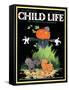 Scarecrow - Child Life, October 1931-Keith Ward-Framed Stretched Canvas
