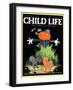 Scarecrow - Child Life, October 1931-Keith Ward-Framed Premium Giclee Print