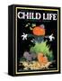 Scarecrow - Child Life, October 1931-Keith Ward-Framed Stretched Canvas