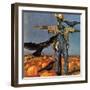 "Scarecrow," October 26, 1946-John Atherton-Framed Premium Giclee Print