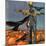 "Scarecrow," October 26, 1946-John Atherton-Mounted Premium Giclee Print