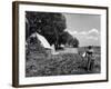 Scarecrow on a Farm-null-Framed Photographic Print