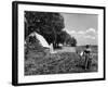 Scarecrow on a Farm-null-Framed Photographic Print