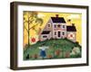 Scarecrow Pumpkin Sheep Cheryl Bartleypsd-Cheryl Bartley-Framed Giclee Print