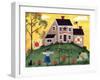 Scarecrow Pumpkin Sheep Cheryl Bartleypsd-Cheryl Bartley-Framed Giclee Print