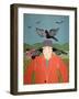 Scarecrow Top-Stephen Huneck-Framed Giclee Print