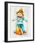 Scarecrow-Patricia Pinto-Framed Art Print