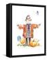 Scarecrow-Patricia Pinto-Framed Stretched Canvas