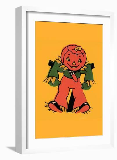 Scarecrow-null-Framed Art Print