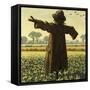 Scarecrow-Ronald Lampitt-Framed Stretched Canvas