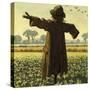 Scarecrow-Ronald Lampitt-Stretched Canvas