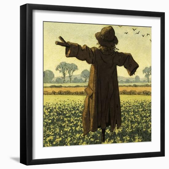 Scarecrow-Ronald Lampitt-Framed Premium Giclee Print