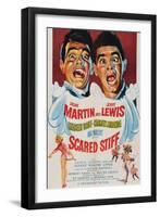 Scared Stiff, Dean Martin, Jerry Lewis, 1953-null-Framed Art Print