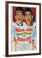 Scared Stiff, Dean Martin, Jerry Lewis, 1953-null-Framed Art Print