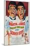 Scared Stiff, Dean Martin, Jerry Lewis, 1953-null-Mounted Art Print