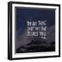 Scares You-Leah Flores-Framed Premium Giclee Print