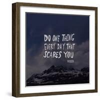 Scares You-Leah Flores-Framed Giclee Print