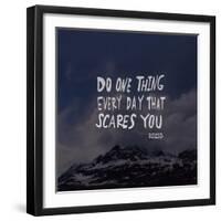 Scares You-Leah Flores-Framed Giclee Print