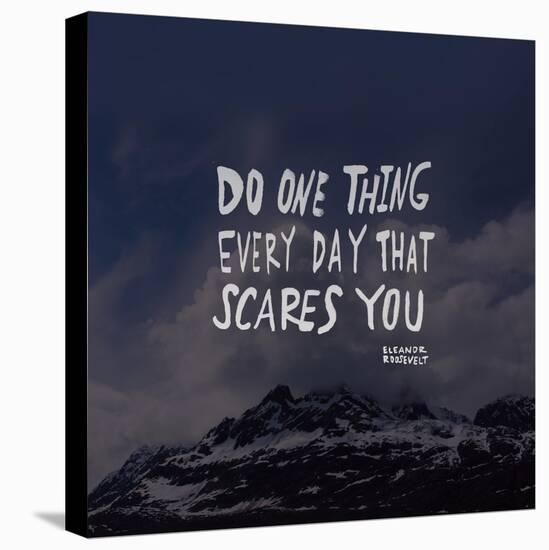 Scares You-Leah Flores-Stretched Canvas