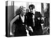 SCARFACE, 1932 directed by HOWAR HAWKS AND RICHARD ROSSON Karen Morley and Paul Muni (b/w photo)-null-Stretched Canvas