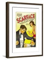 Scarface, 1932, Directed by Howard Hawks-null-Framed Giclee Print