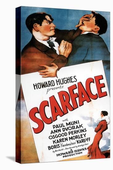 Scarface, 1932, Directed by Howard Hawks-null-Stretched Canvas