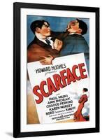 Scarface, 1932, Directed by Howard Hawks-null-Framed Giclee Print