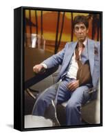 SCARFACE, 1983 directed by BRIAN by PALMA Al Pacino (photo)-null-Framed Stretched Canvas