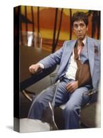 SCARFACE, 1983 directed by BRIAN by PALMA Al Pacino (photo)-null-Stretched Canvas