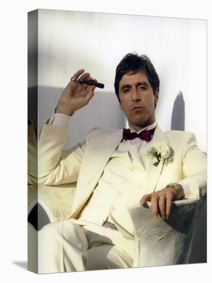 SCARFACE, 1983 directed by BRIAN by PALMA Al Pacino (photo)-null-Stretched Canvas