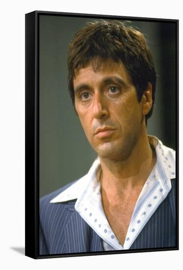 SCARFACE, 1983 directed by BRIAN by PALMA Al Pacino (photo)-null-Framed Stretched Canvas