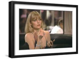 SCARFACE, 1983 directed by BRIAN by PALMA Michelle Pfeiffer (photo)-null-Framed Photo