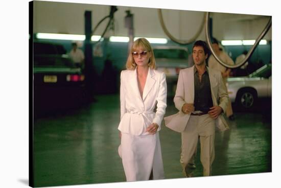 SCARFACE, 1983 directed by BRIAN by PALMA Michelle Pfeiffer (photo)-null-Stretched Canvas