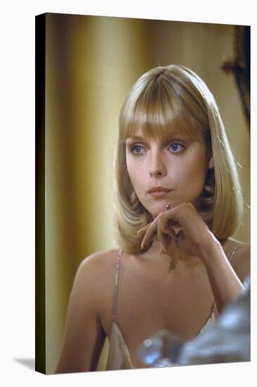 Scarface 1983 Directed by Brian De Palma Michelle Pfeiffer-null-Stretched Canvas