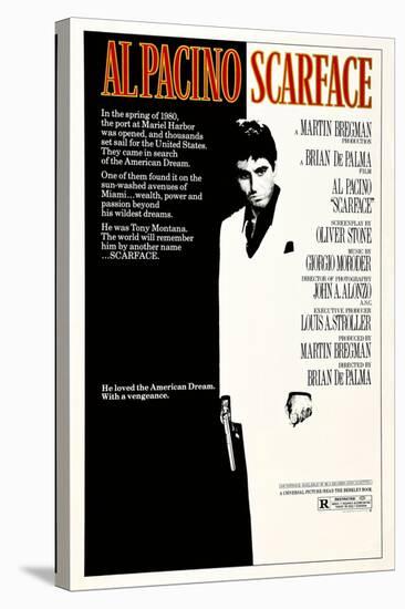 scarface [1983], directed by BRIAN DE PALMA.-null-Stretched Canvas