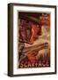 Scarface Movie Poster-Osvaldo Venturi-Framed Giclee Print