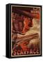 Scarface Movie Poster-Osvaldo Venturi-Framed Stretched Canvas