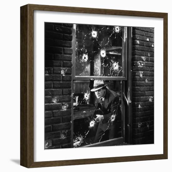 Scarface, Paul Muni, 1932-null-Framed Photo