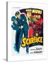 SCARFACE, Paul Muni on French poster art, 1932.-null-Stretched Canvas