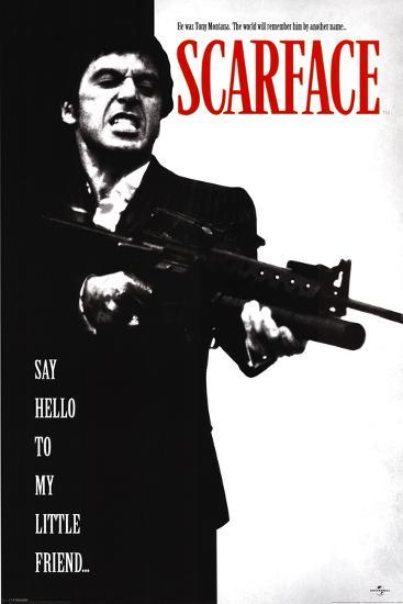 Scarface-null-Lamina Framed Poster