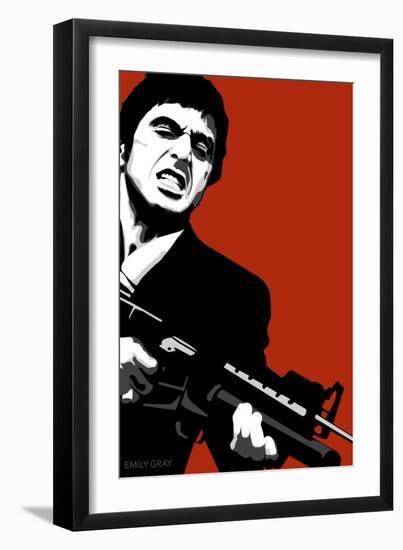 Scarface-Emily Gray-Framed Premium Giclee Print